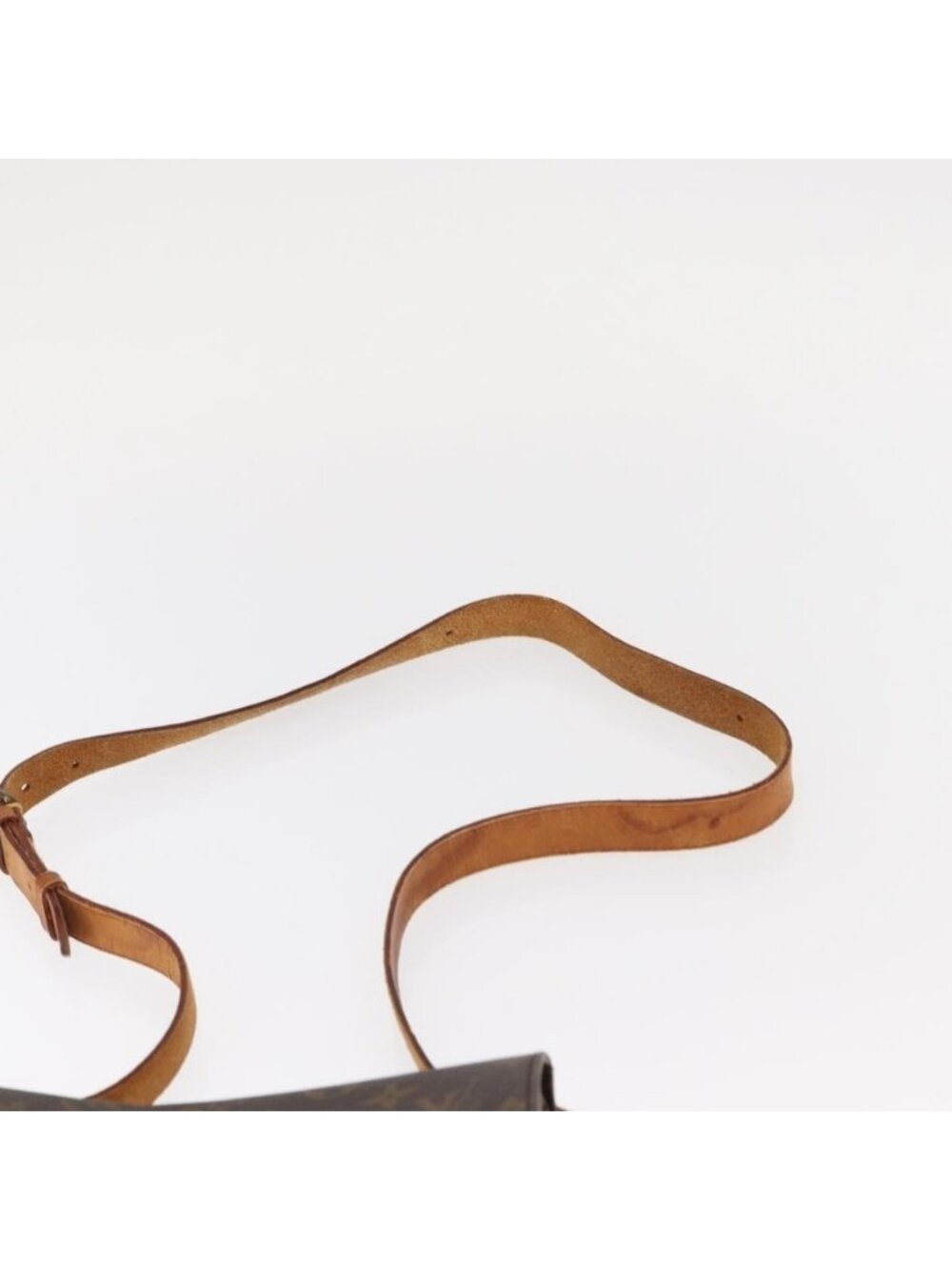 Authentic LOUIS VUITTON Monogram Cartouchiere MM Shoulder Bag M51253 LV - Picture 6 of 16